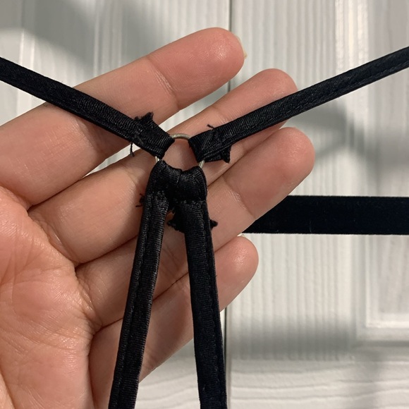 Shinestar Sleeveless Faux Button Up Blouse - Picture 5 of 7